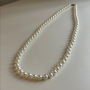 3 for $12 Classic vintage faux Pearl Strand Necklace - Ivory Pearls